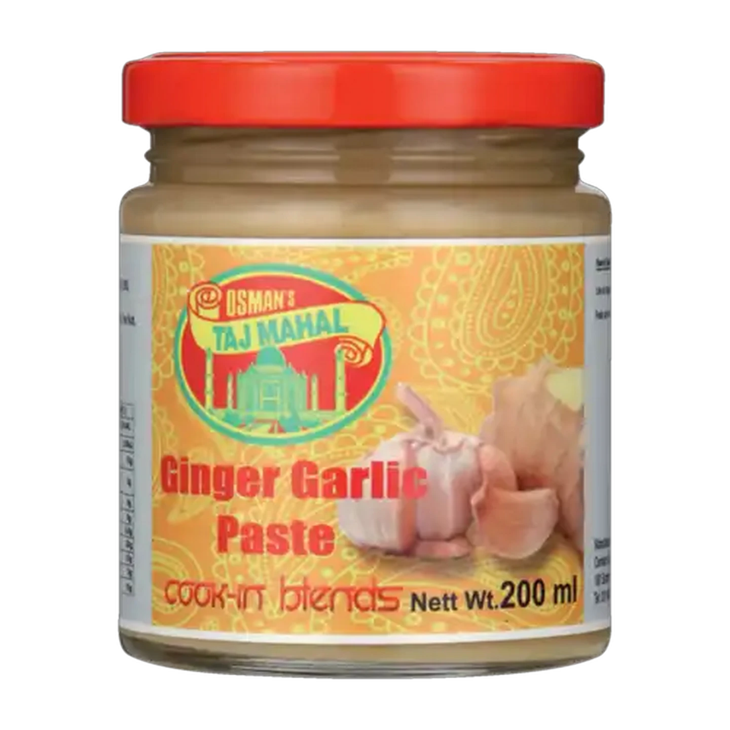 Image of Osman's Taj Mahal Ginger Garlic Paste 200ml