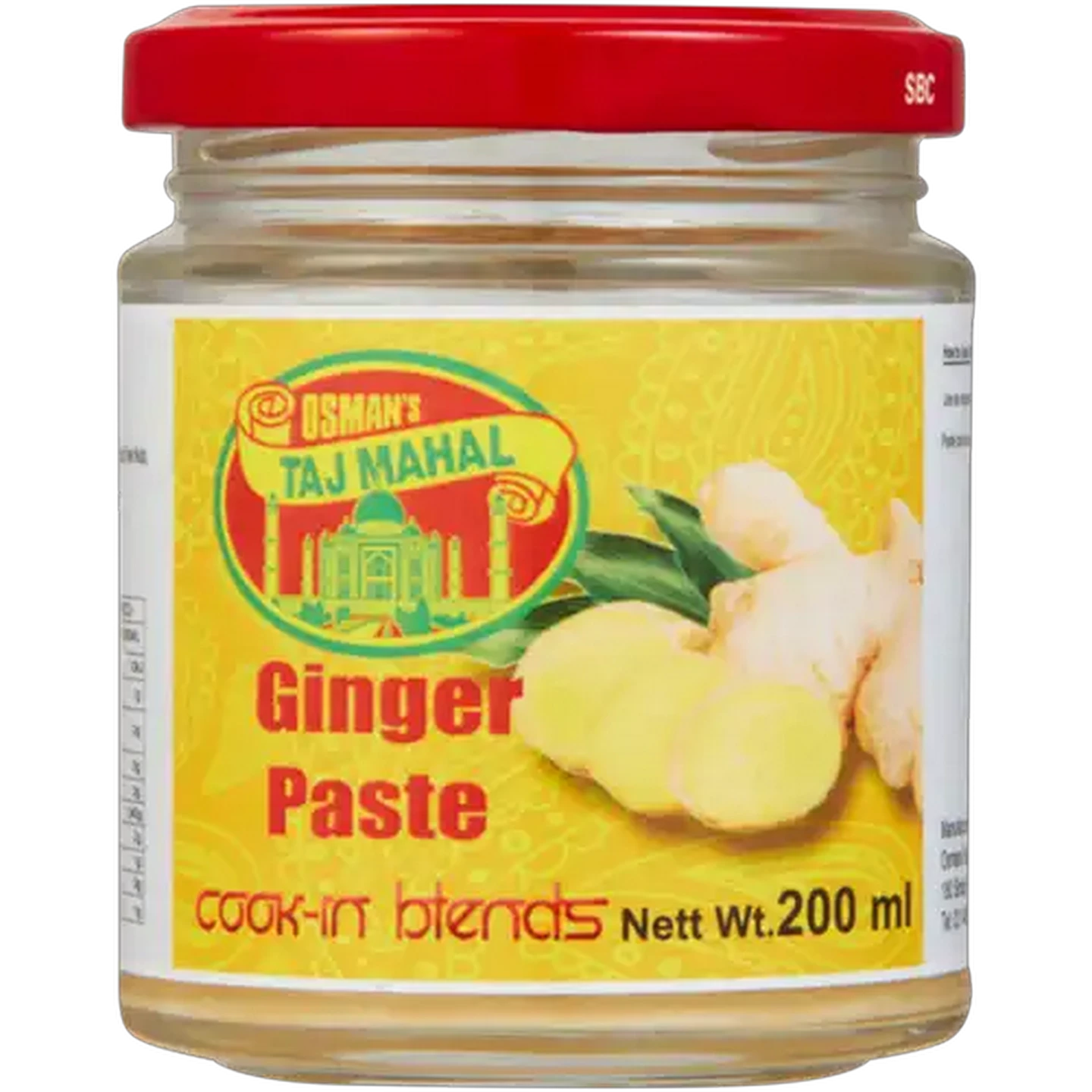 Image of Osman's Taj Mahal Ginger Paste 200ml