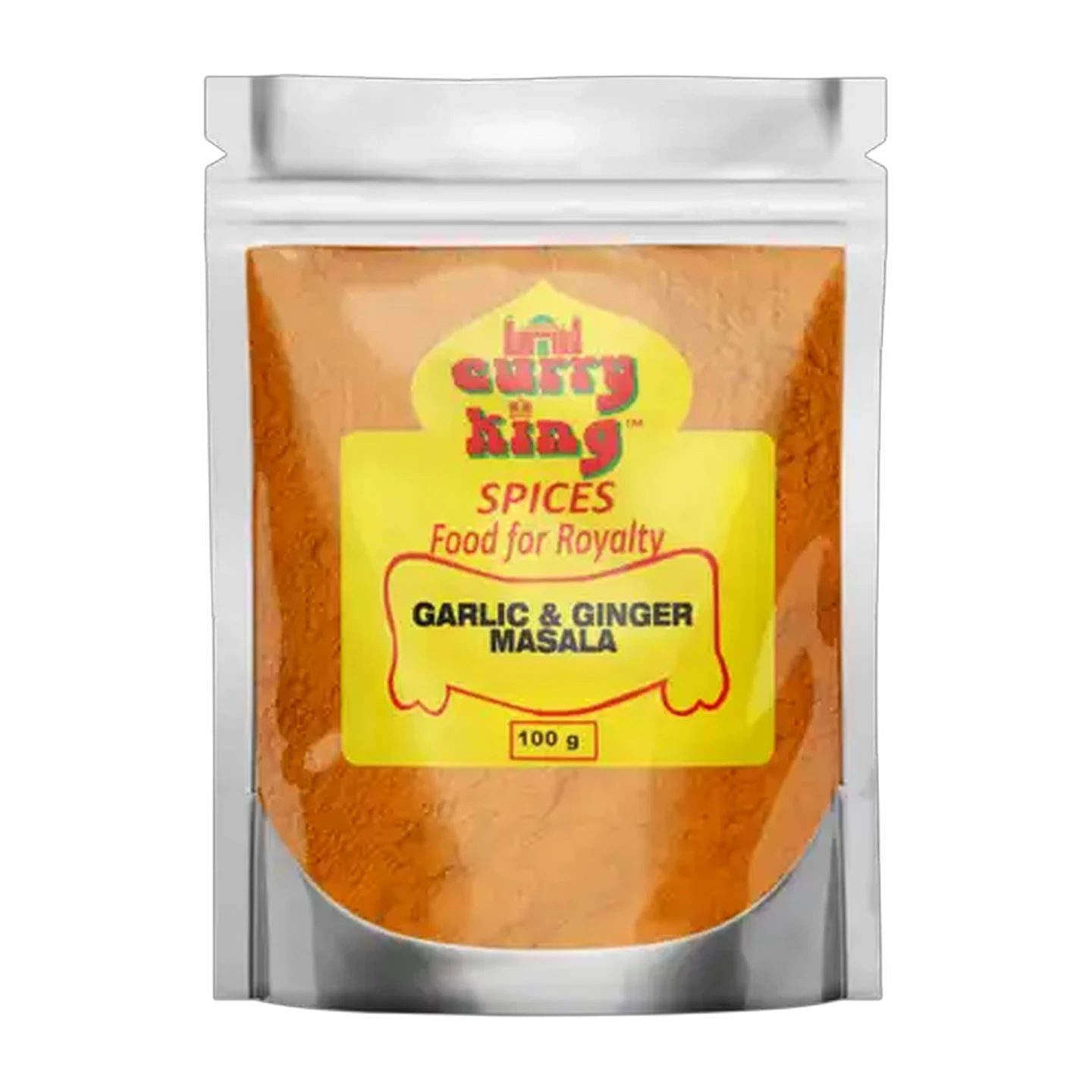 Image of Curry King Garlic & Ginger Masala Spice 100g