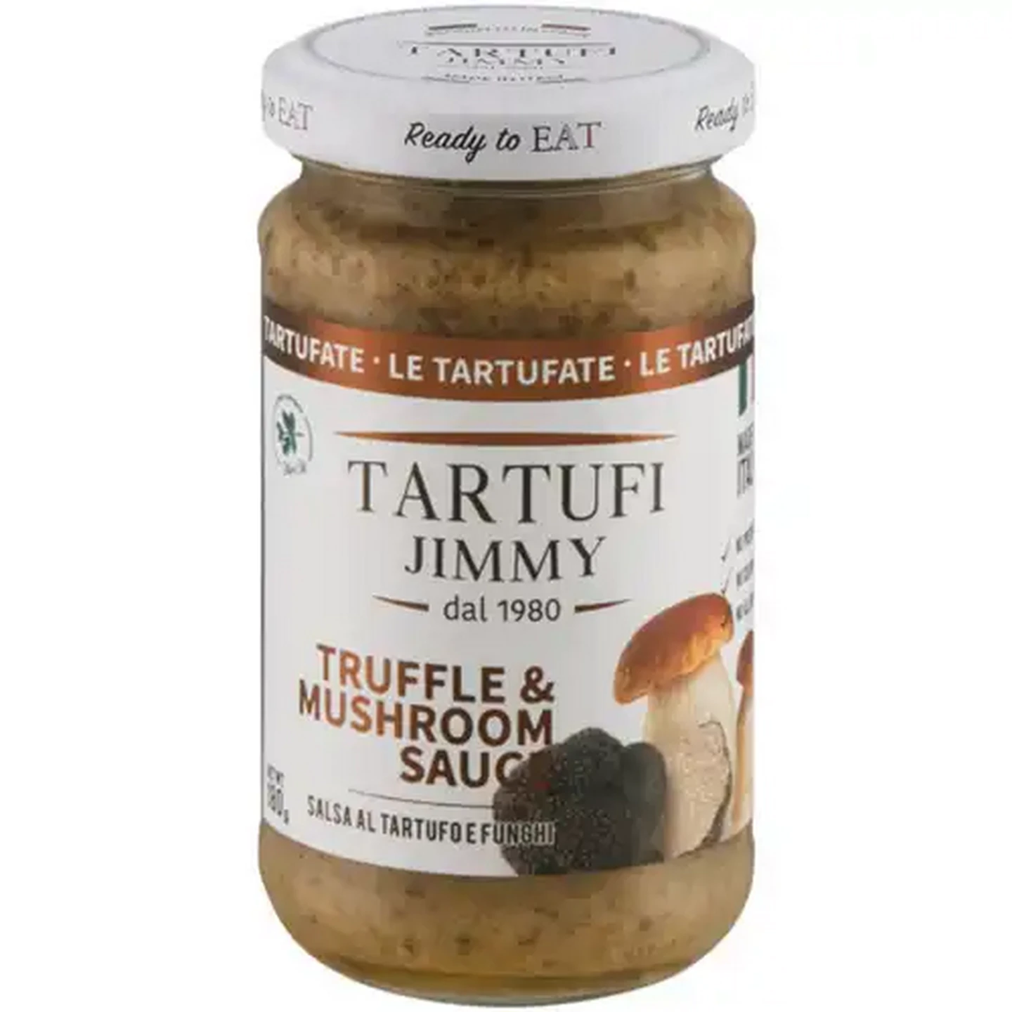 Image of Tartufi Jimmy Truffle & Mushroom Sauce 180g