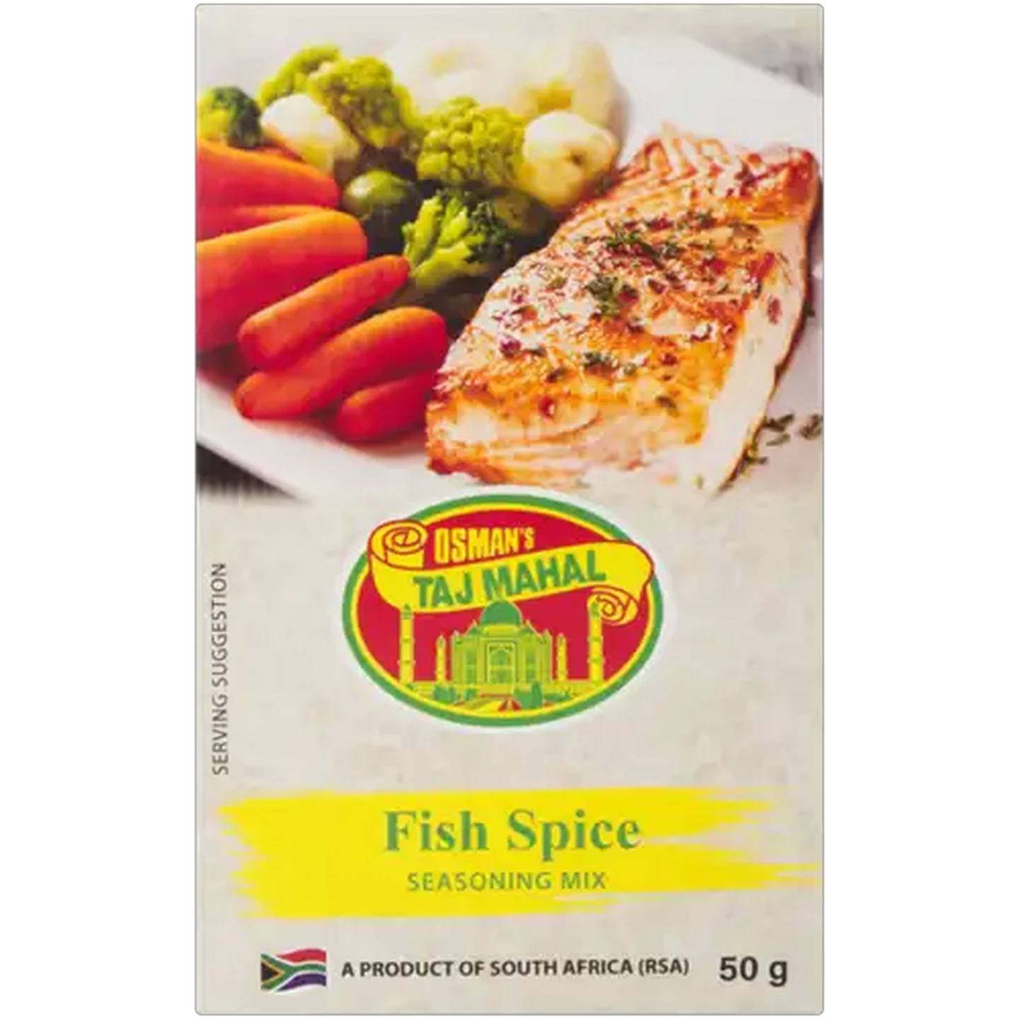 Image of Osman's Taj Mahal Fish Spice Seasoning Mix 50g