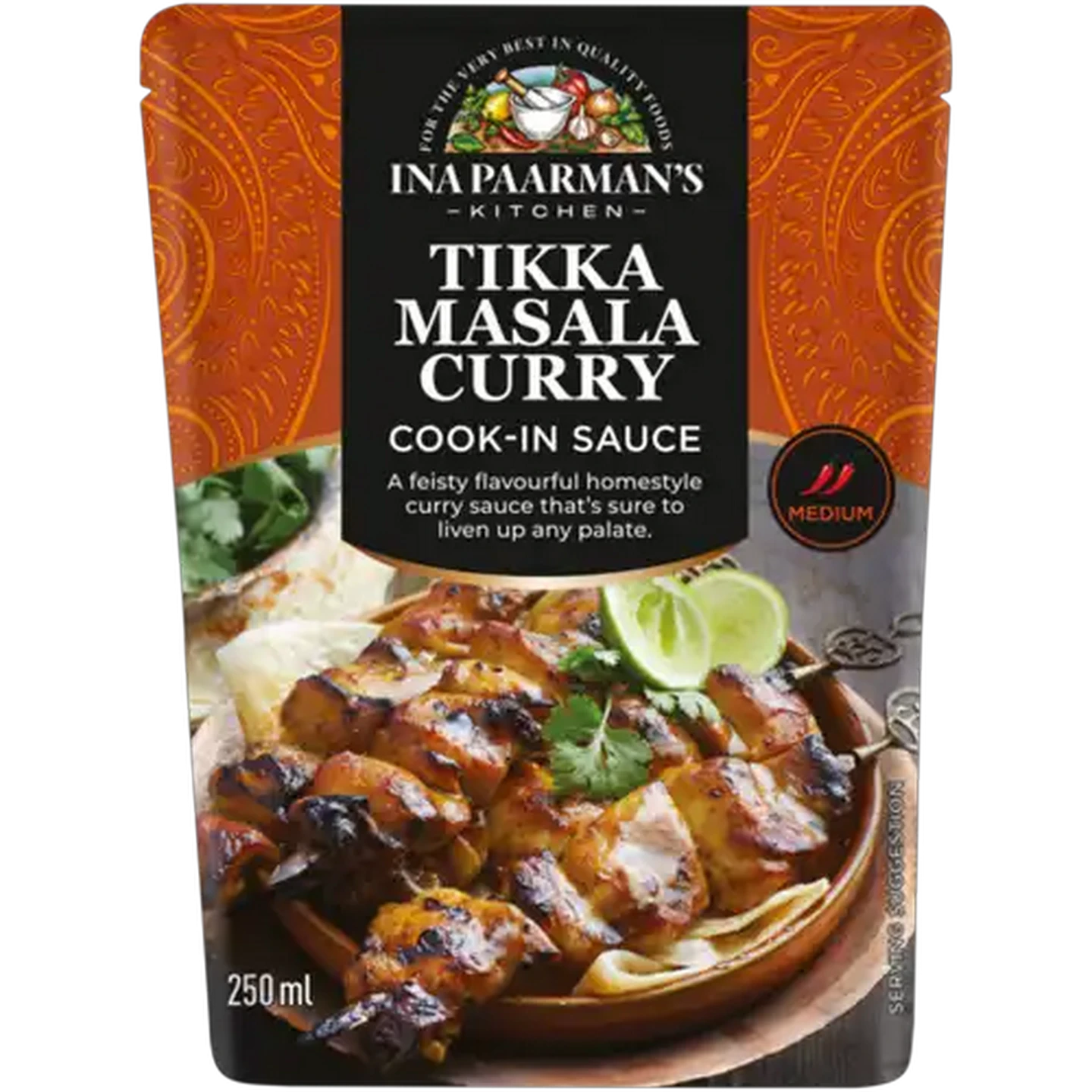 Image of Ina Paarman's Kitchen Tikka Masala Curry Cook-In Sauce 250ml