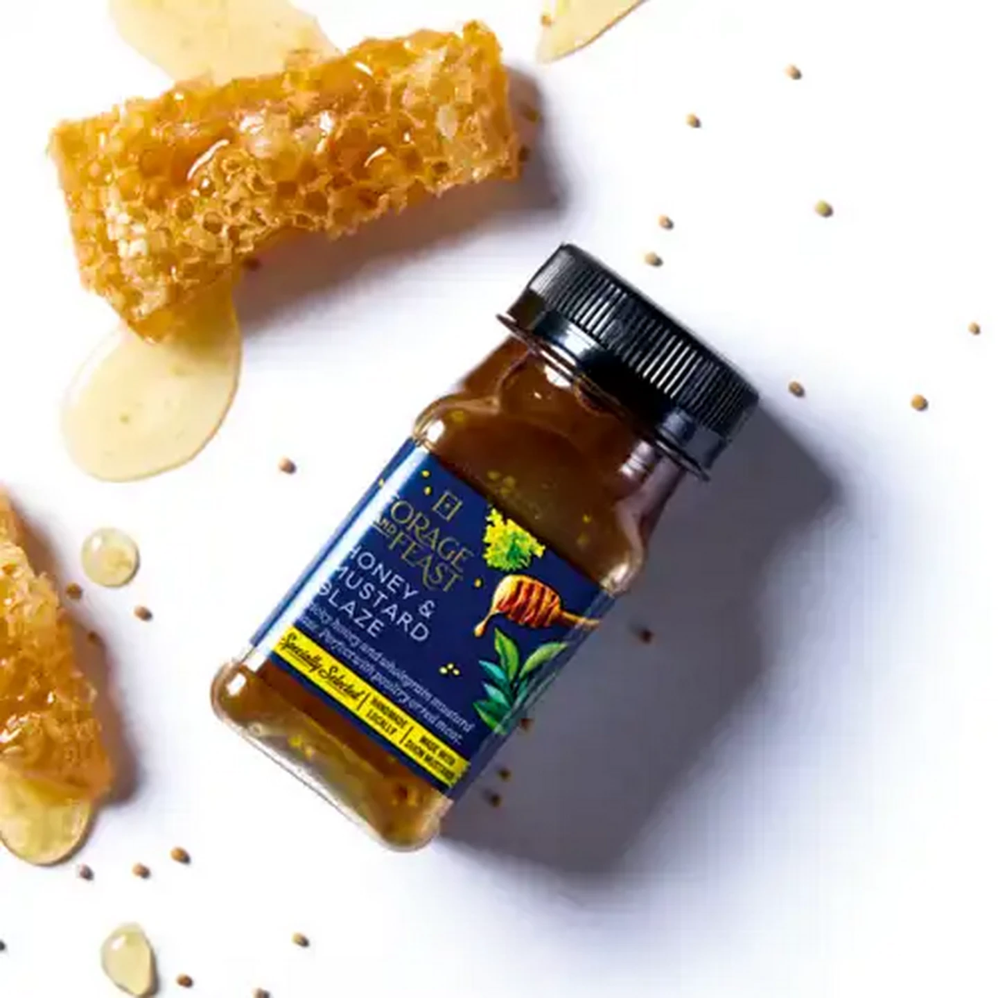Image of Forage And Feast Honey & Mustard Glaze 130g