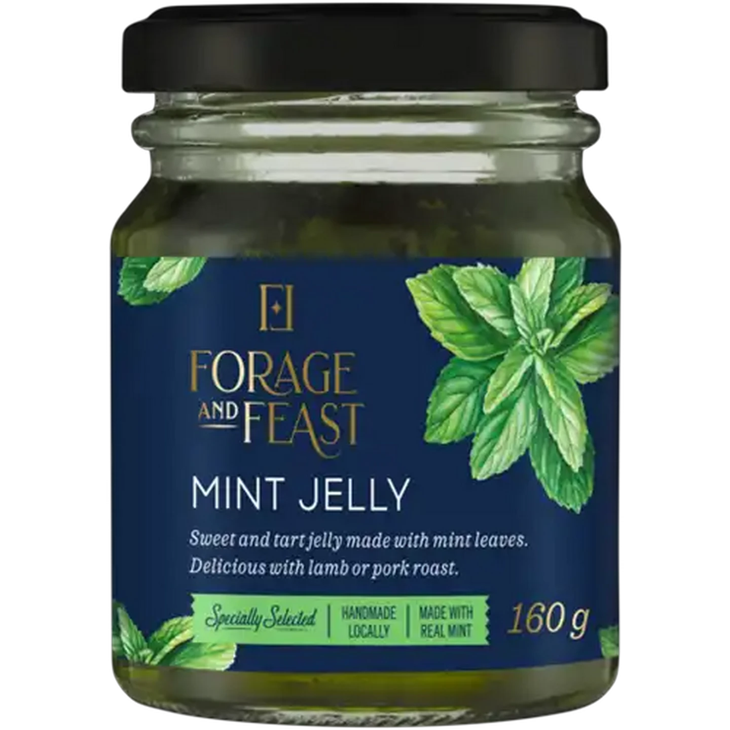 Image of Forage And Feast Mint Jelly 160g