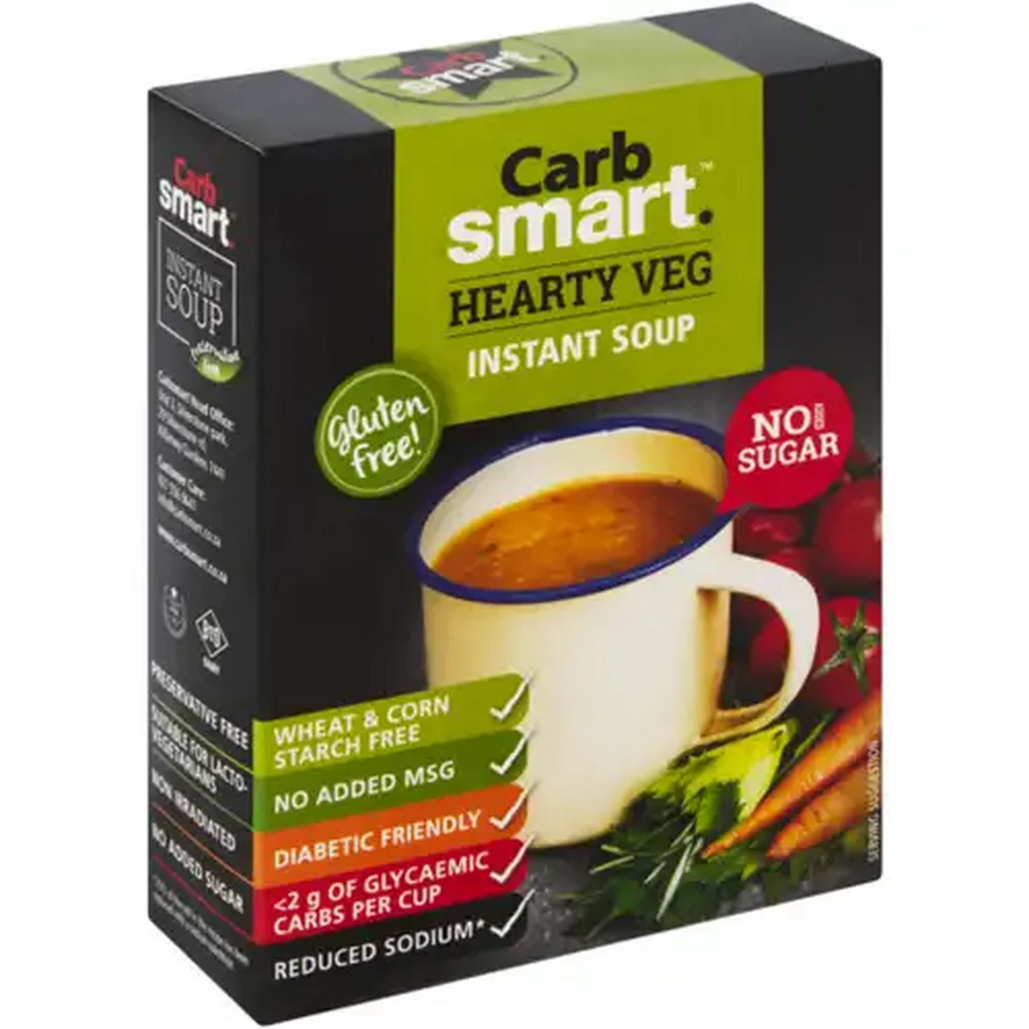 Image of Carbsmart Hearty Veg Instant Soup 4 x 17g