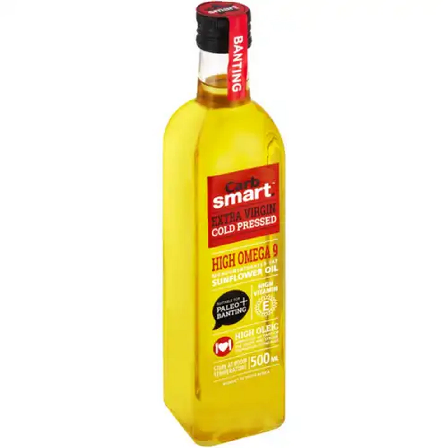 Image of Carbsmart Extra Virgin Sunflower Oil 500ml