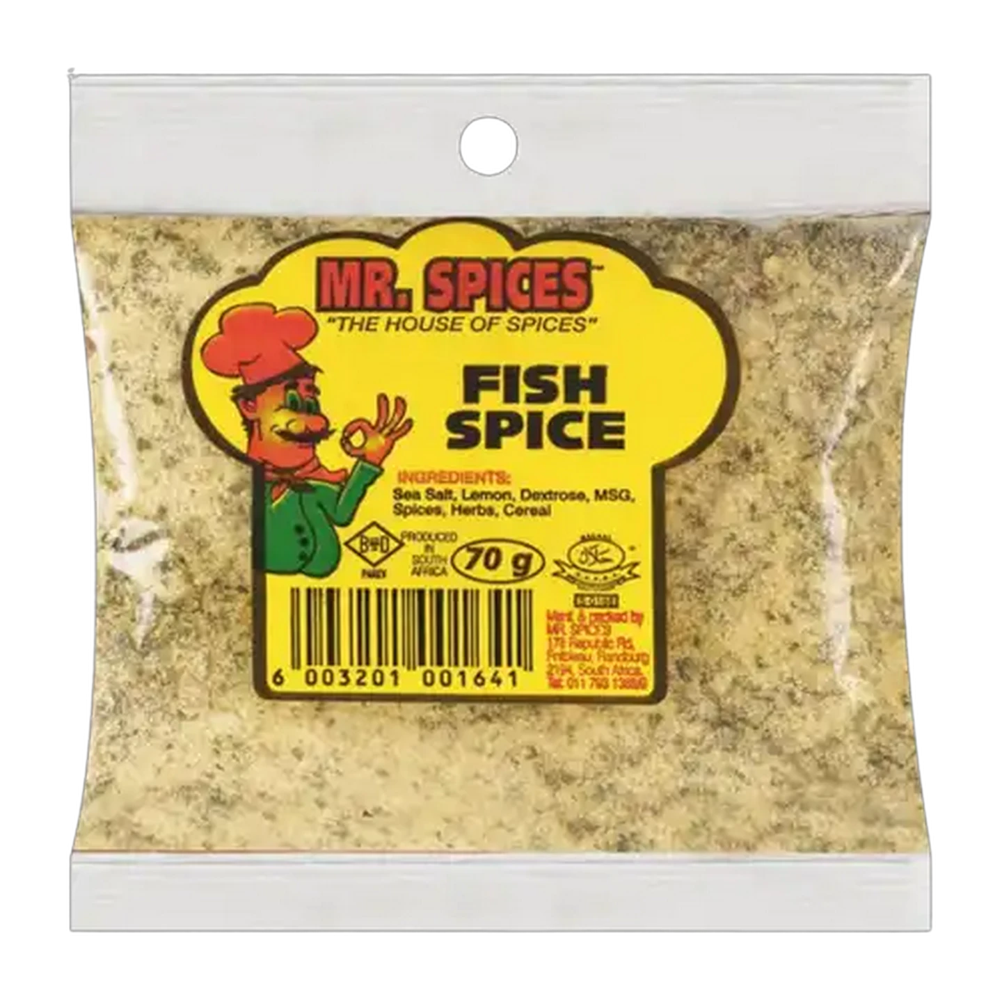Image of Mr. Spices Fish Spice 70g