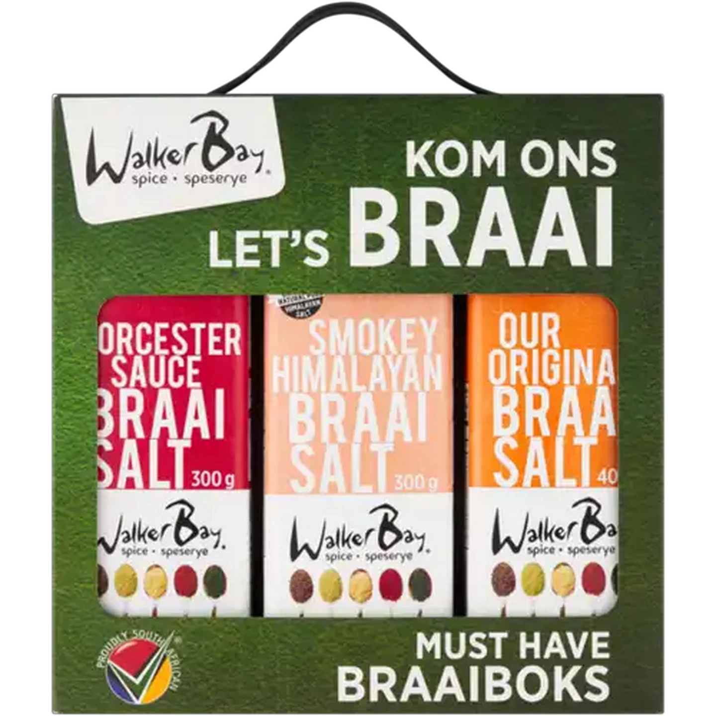 Image of Walker Bay Spice Lets Braai Spices Braaiboks 3 Pack