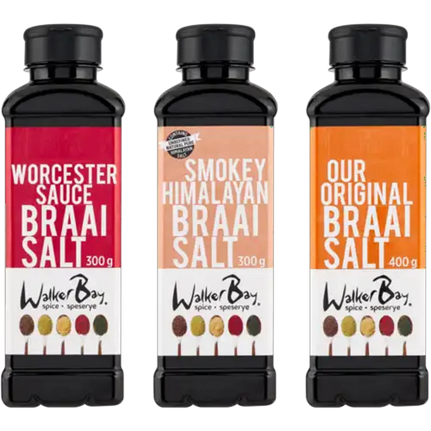 Image of Walker Bay Spice Lets Braai Spices Braaiboks 3 Pack