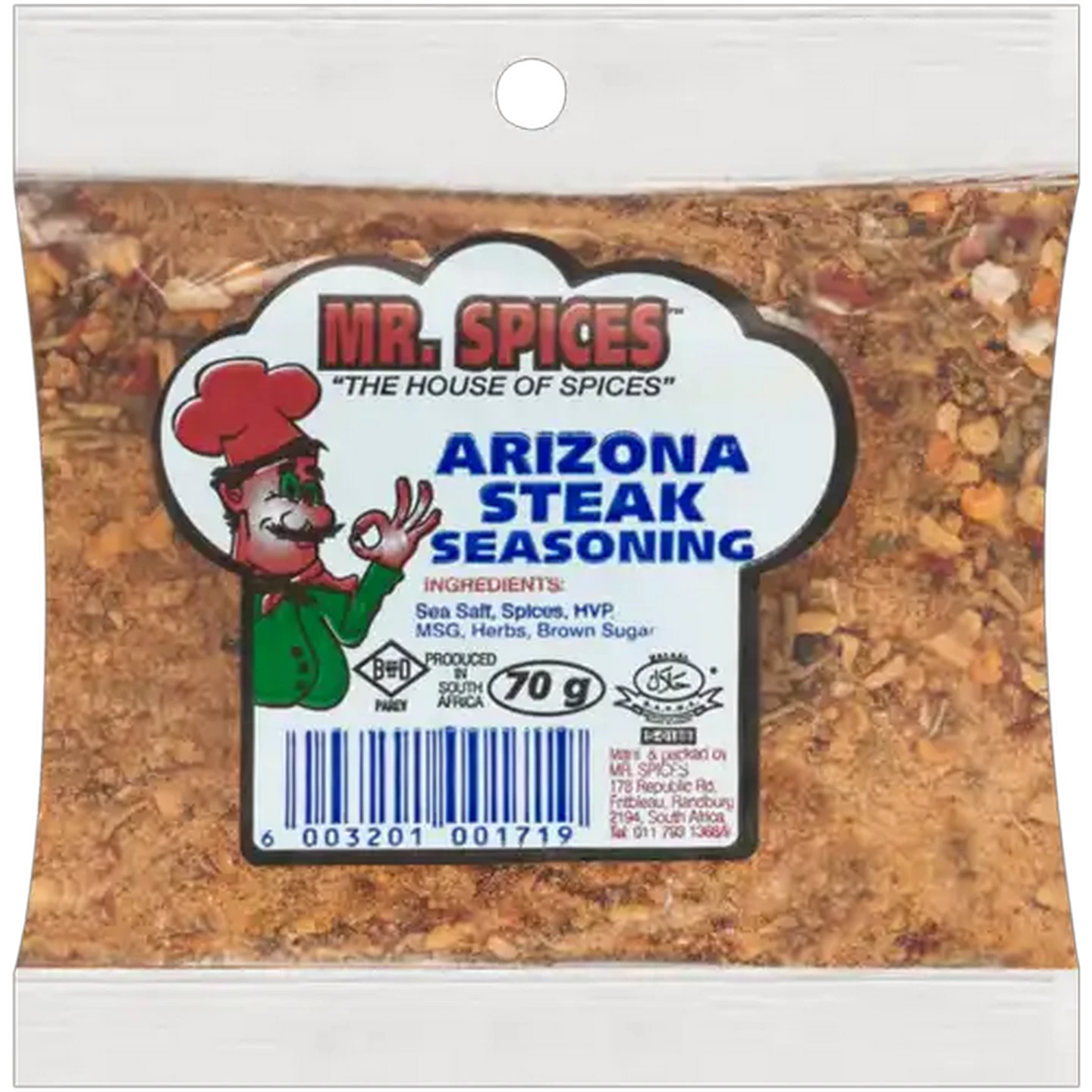 Image of Mr. Spices Arizona Steak Seasoning 70g
