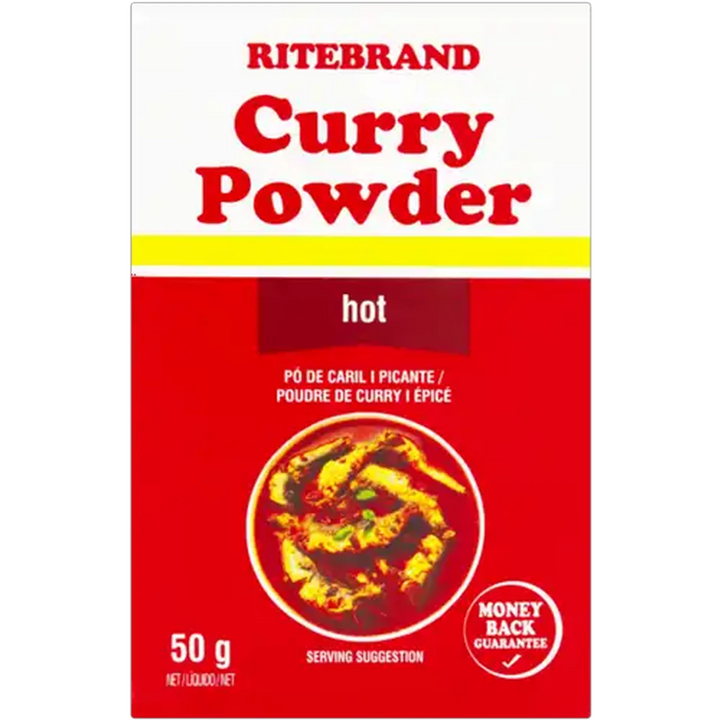 Image of Ritebrand Hot Curry Powder 50g