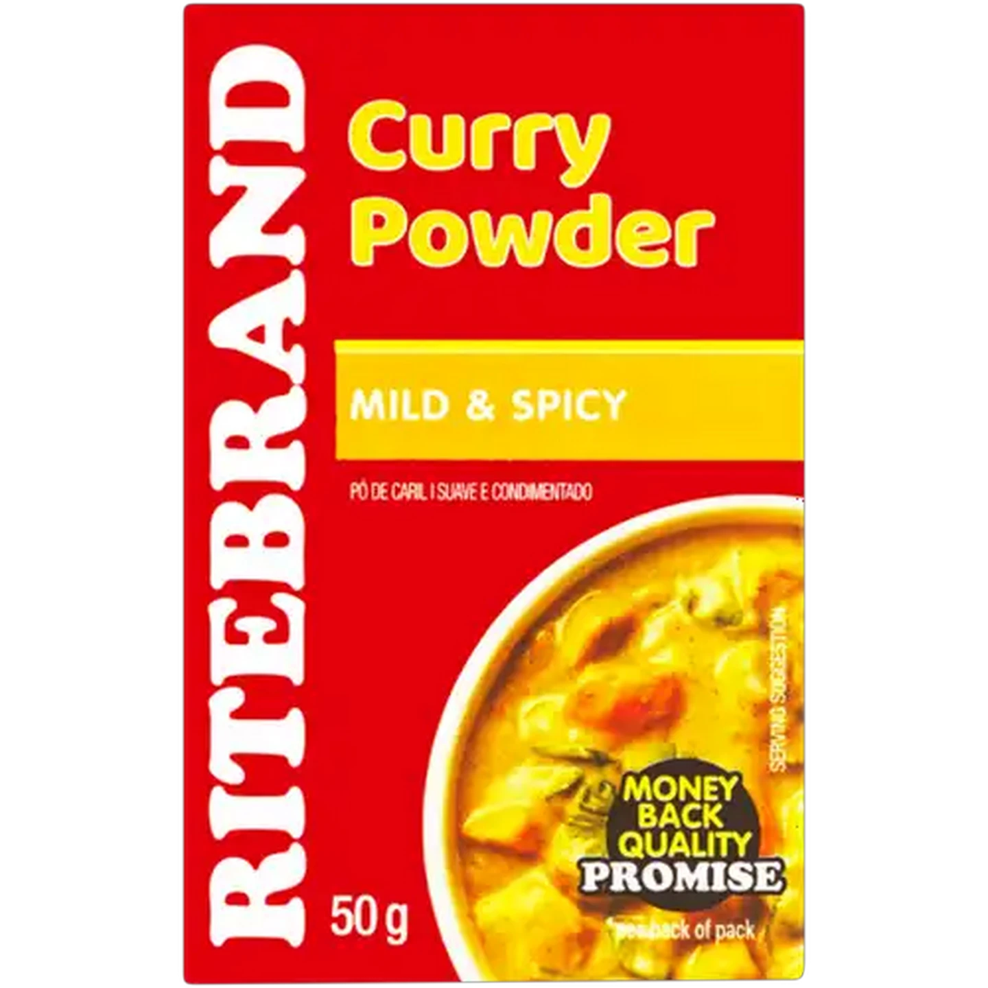 Image of Ritebrand Mild & Spicy Curry Powder 50g