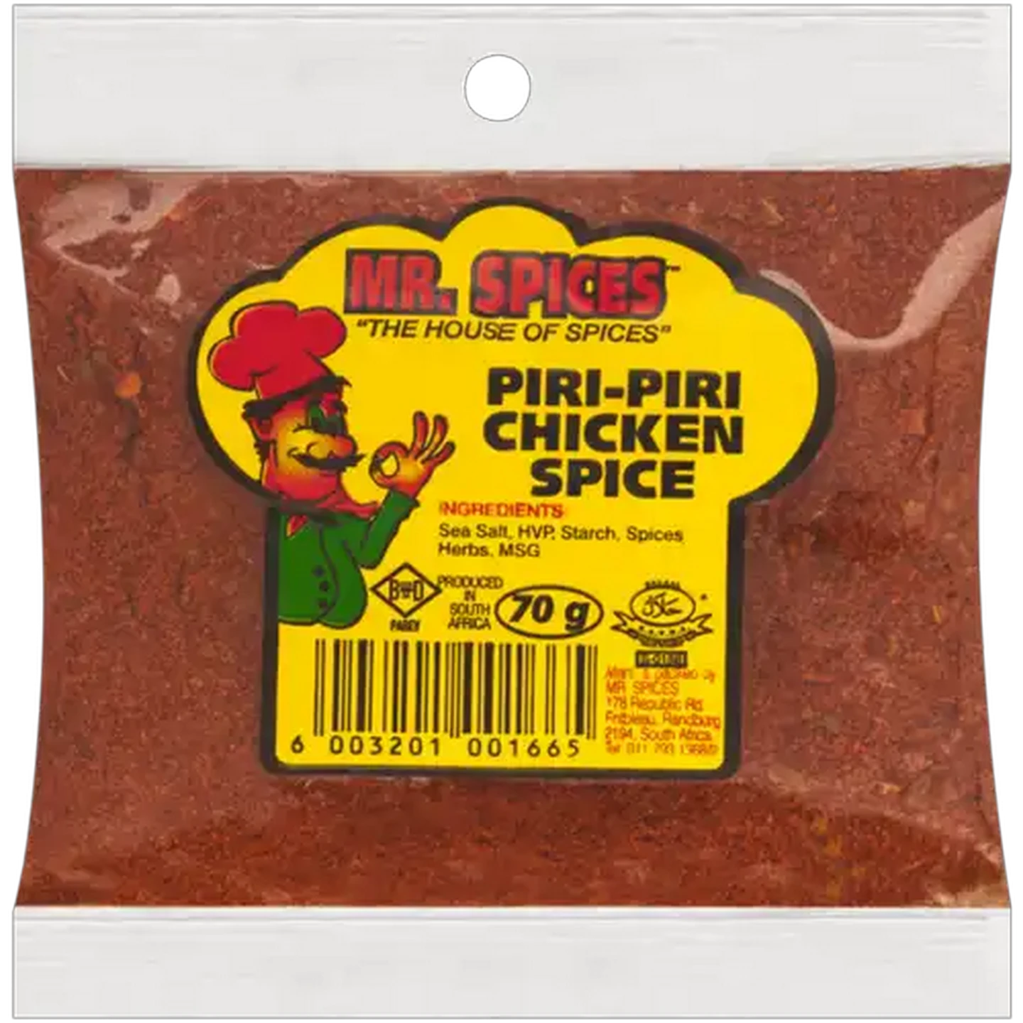 Image of Mr. Spices Piri-Piri Chicken Spice 70g