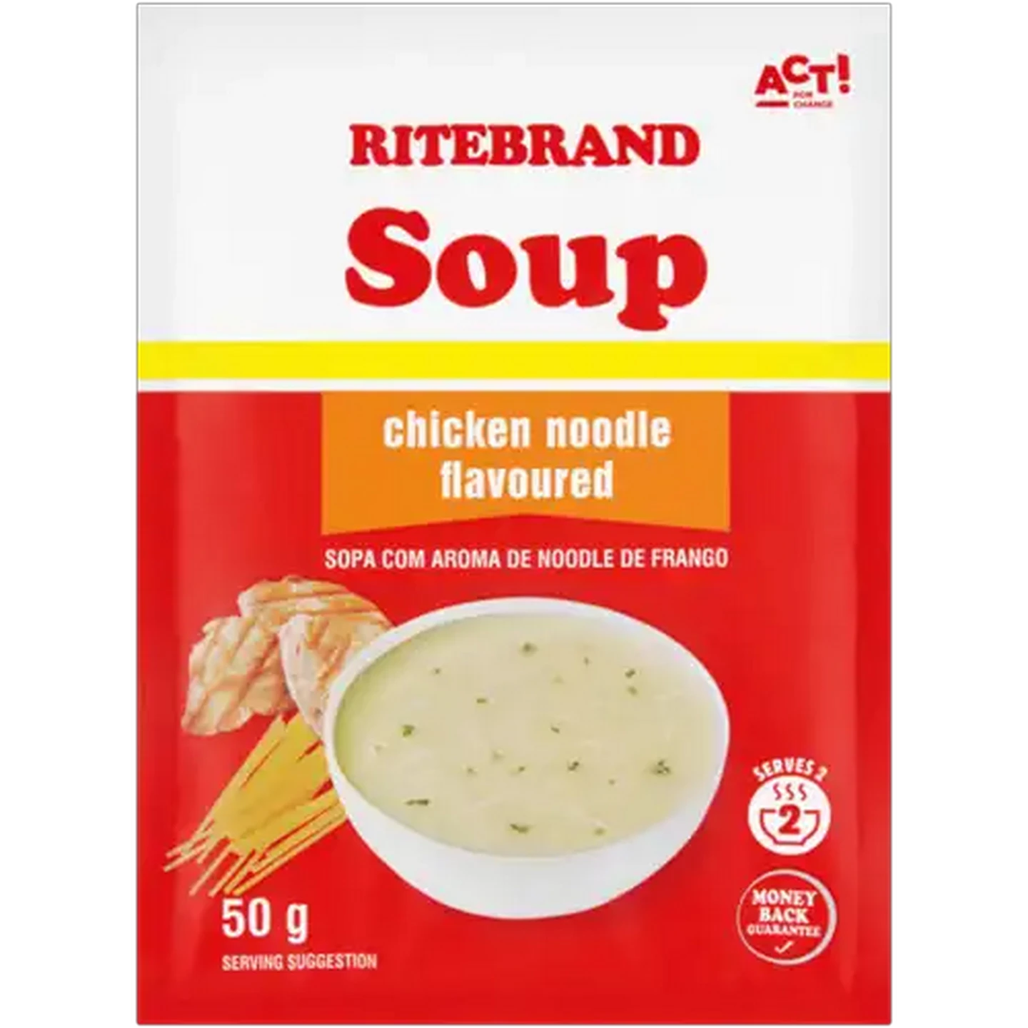 Image of Ritebrand Chicken Noodle Flavoured Soup 50g
