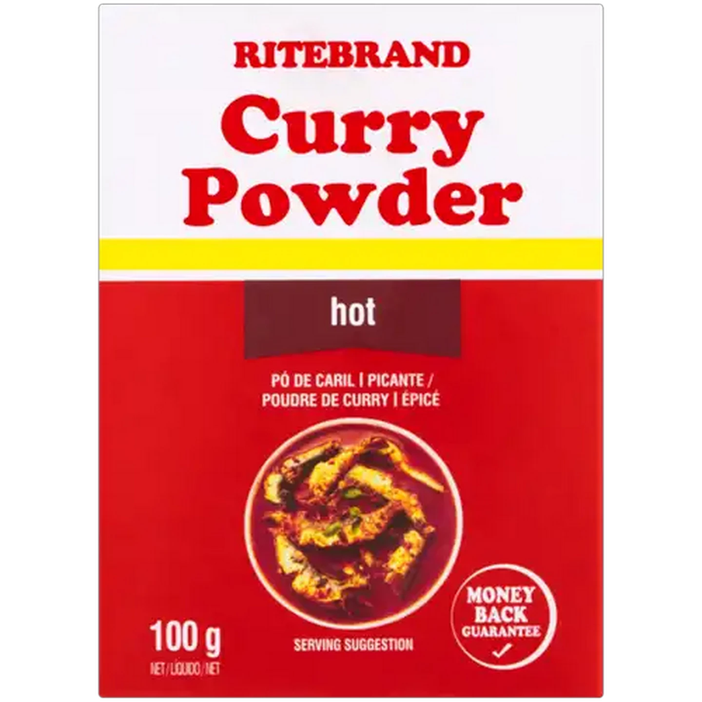 Image of Ritebrand Hot Curry Powder 100g
