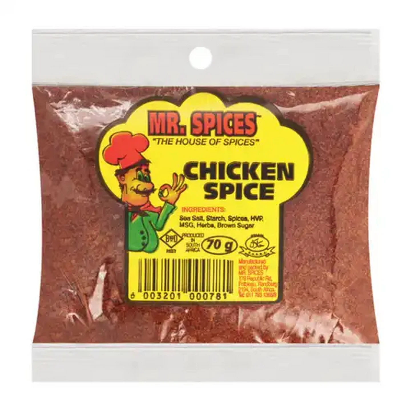 Image of Mr. Spices Chicken Spice 70g