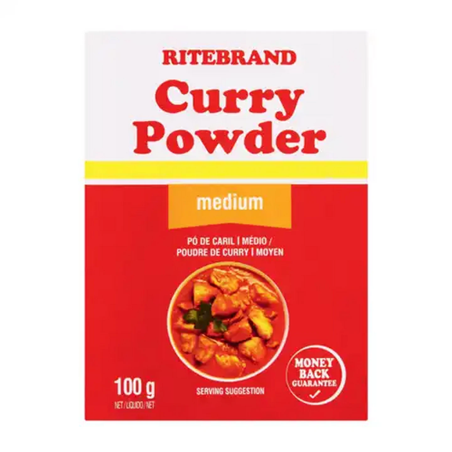 Image of Ritebrand Medium Curry Powder 100g