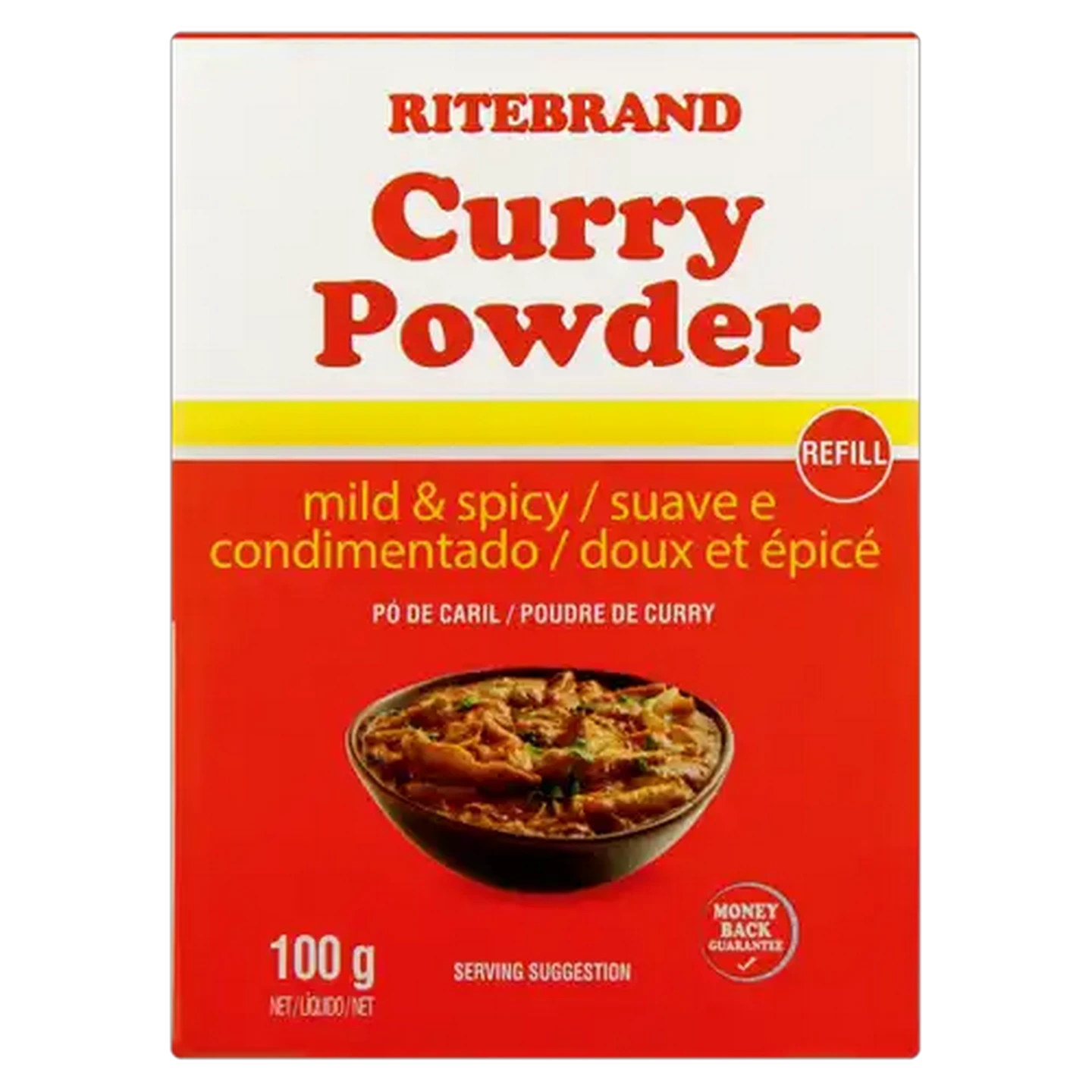 Image of Ritebrand Mild & Spicy Curry Powder 100g