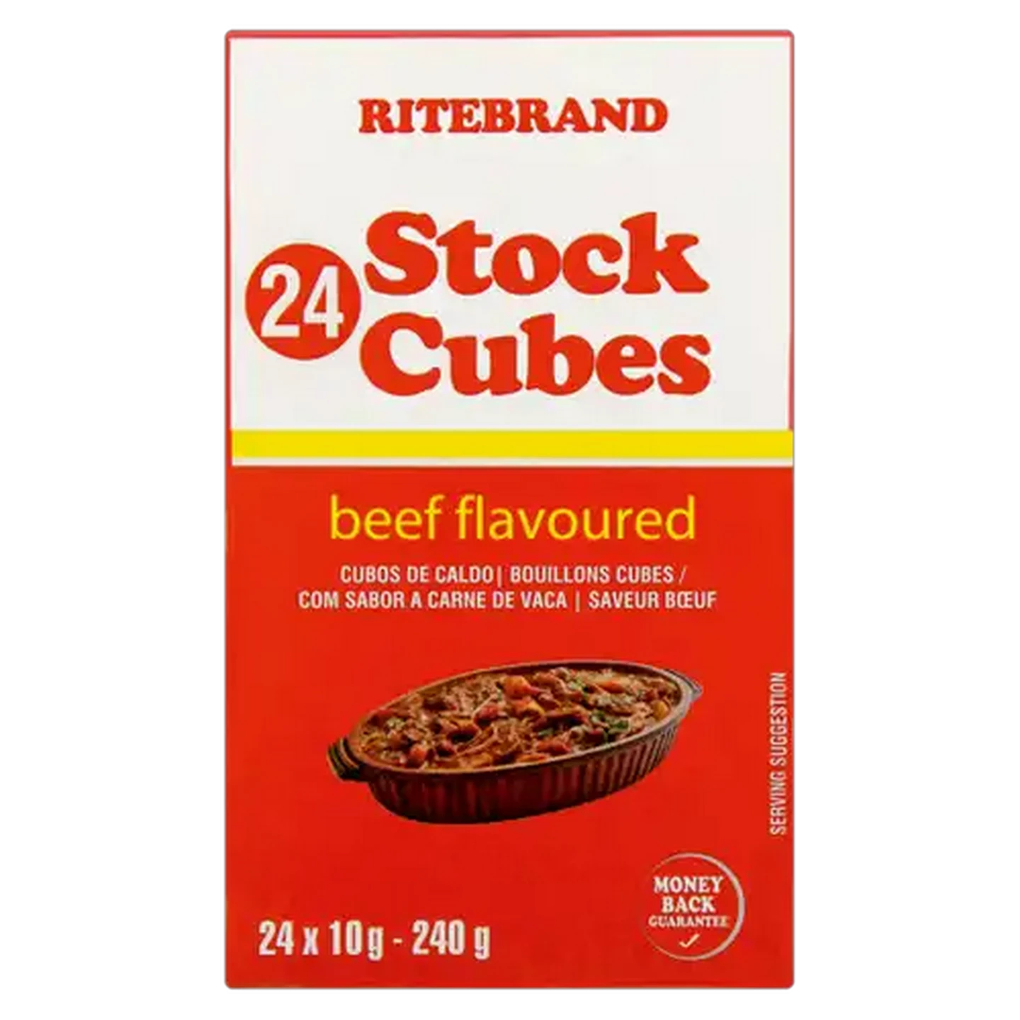 Image of Ritebrand Beef Flavoured Stock Cubes 24 Pack
