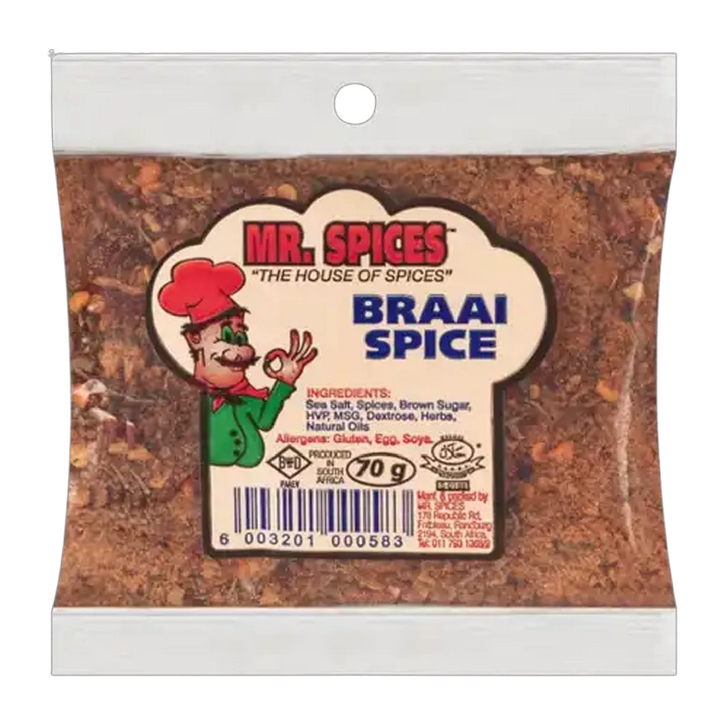 Image of Mr. Spices Braai Spice 70g