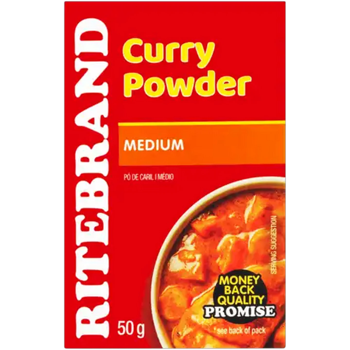 Image of Ritebrand Medium Curry Powder 50g