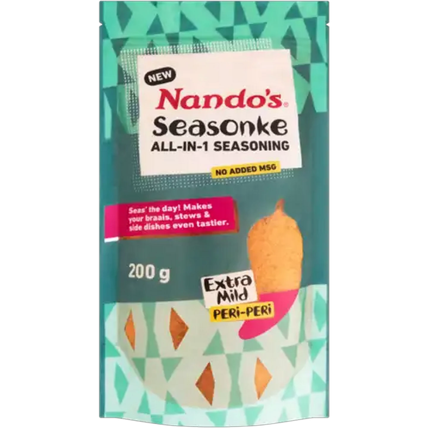 Image of Nando's Extra Mild Peri-Peri Seasonke All-in-1 Seasoning 200g