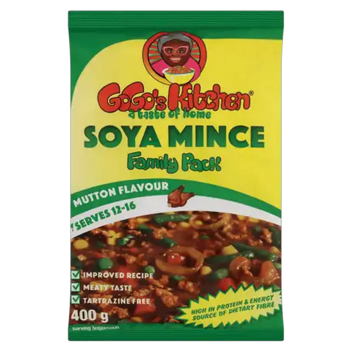Image of GoGo's Kitchen Mutton Flavoured Soya Mince 400g
