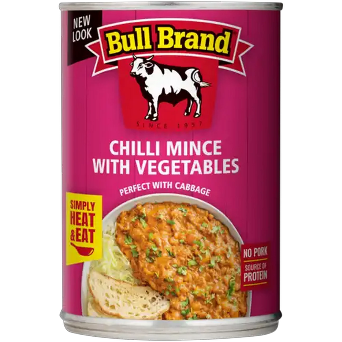 Image of Bull Brand Chilli Mince with Vegetables 400g