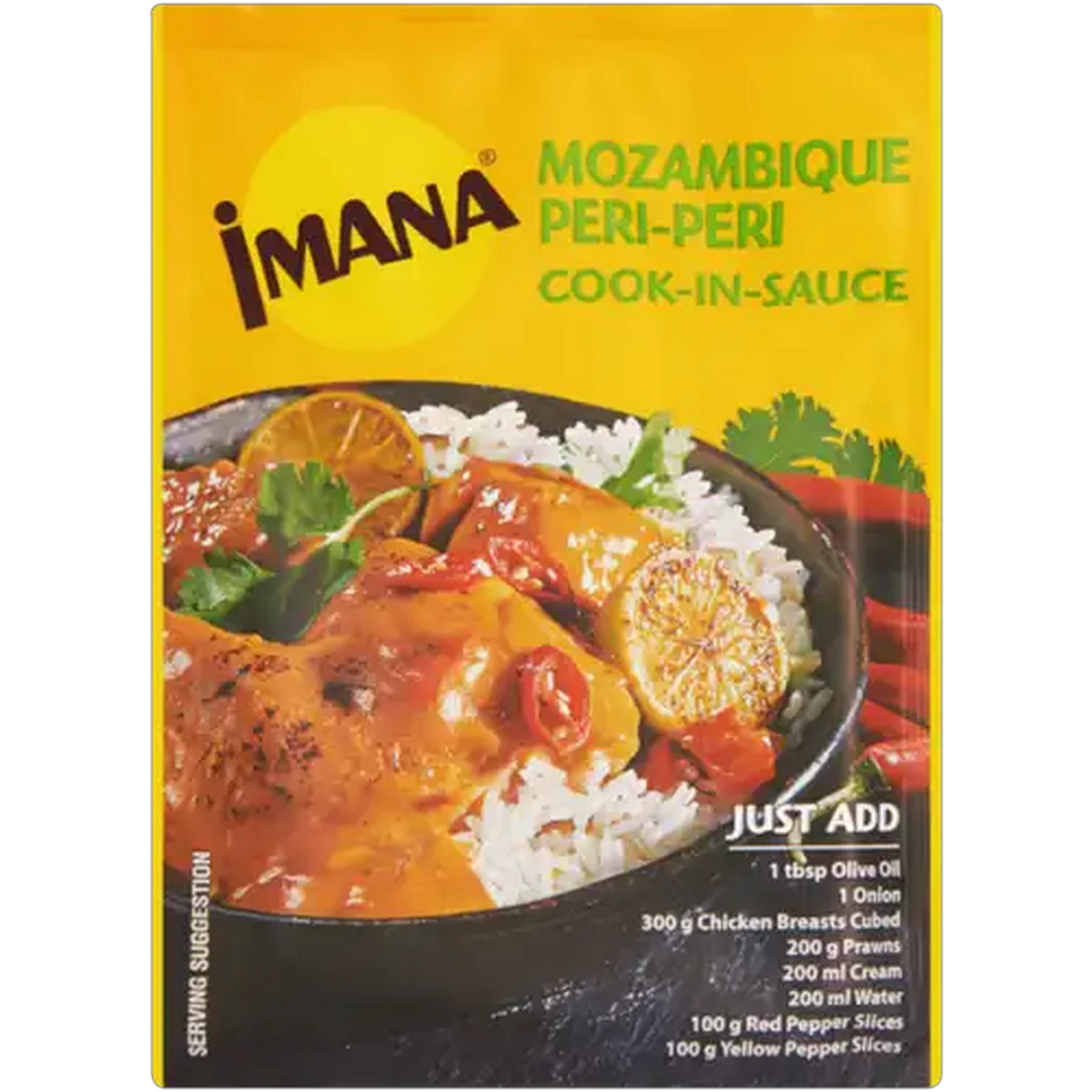 Checkers Sixty60 | Imana Mozambique Peri-Peri Cook-In-Sauce 48g