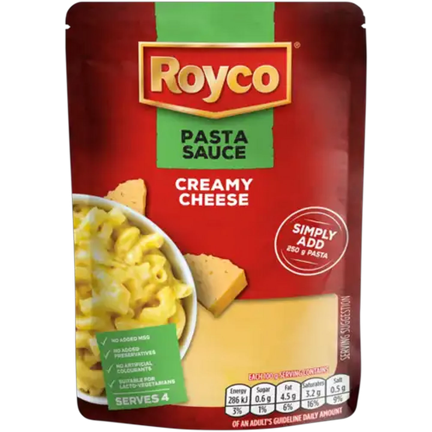 Image of Royco Creamy Cheese Pasta Sauce 400g