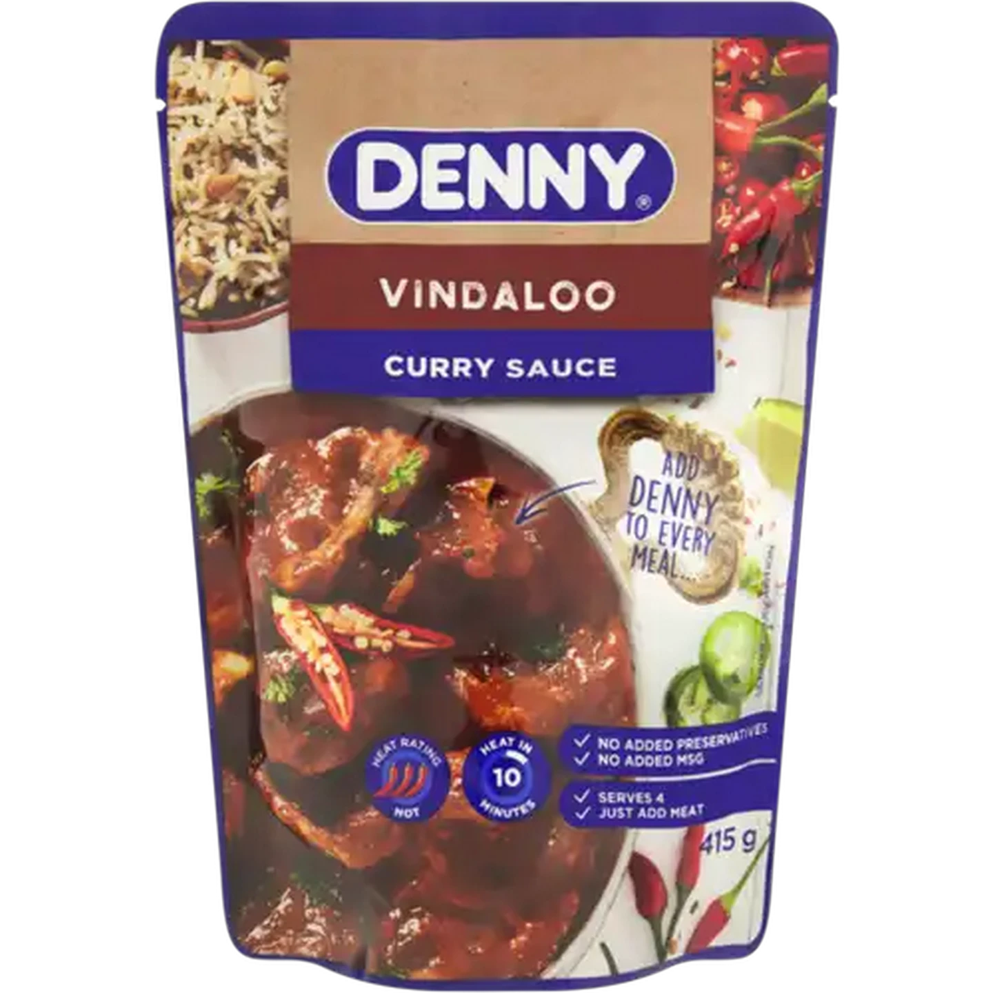 Image of Denny Vindaloo Curry Sauce 415g