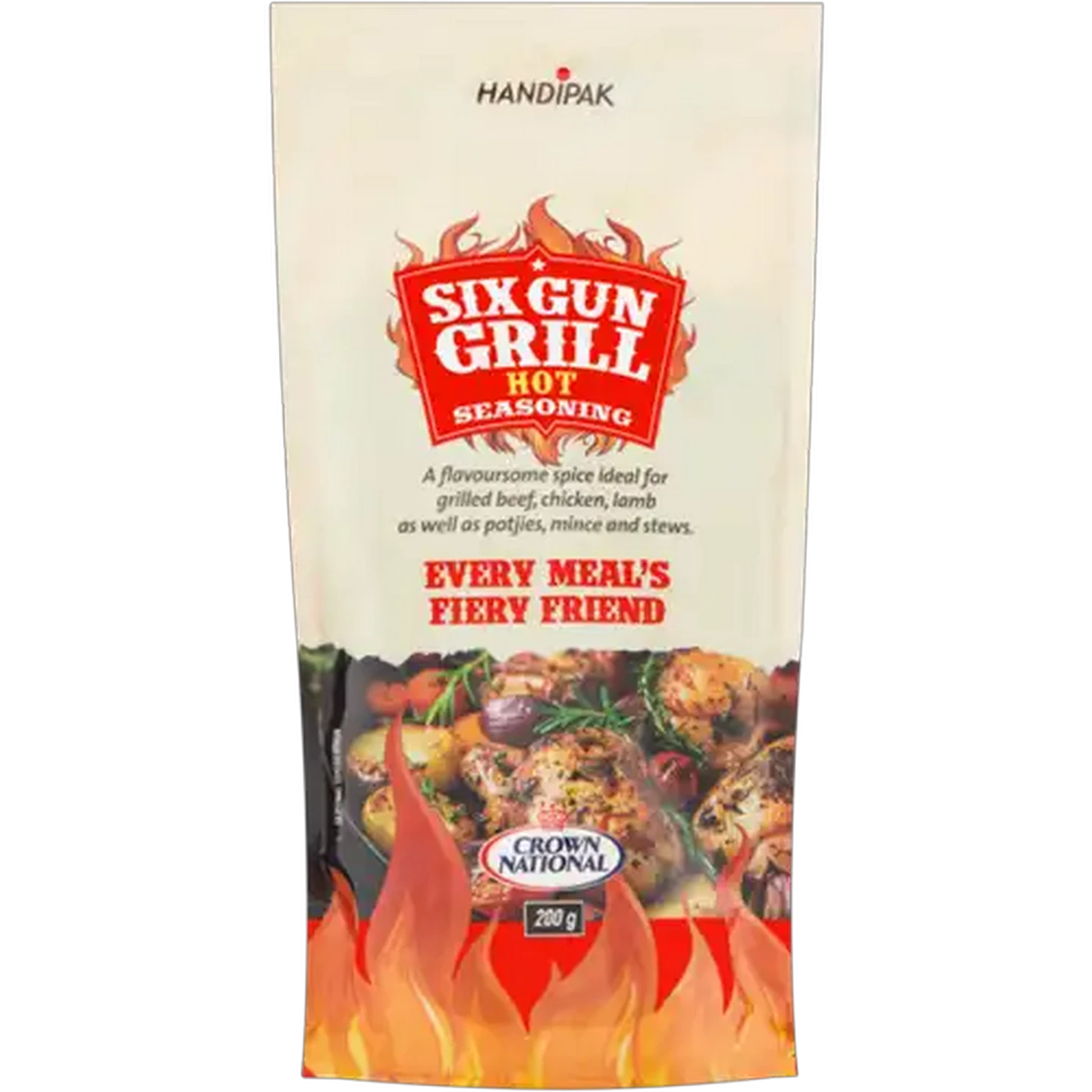 Image of Six Gun Grill Hot Seasoning 200g