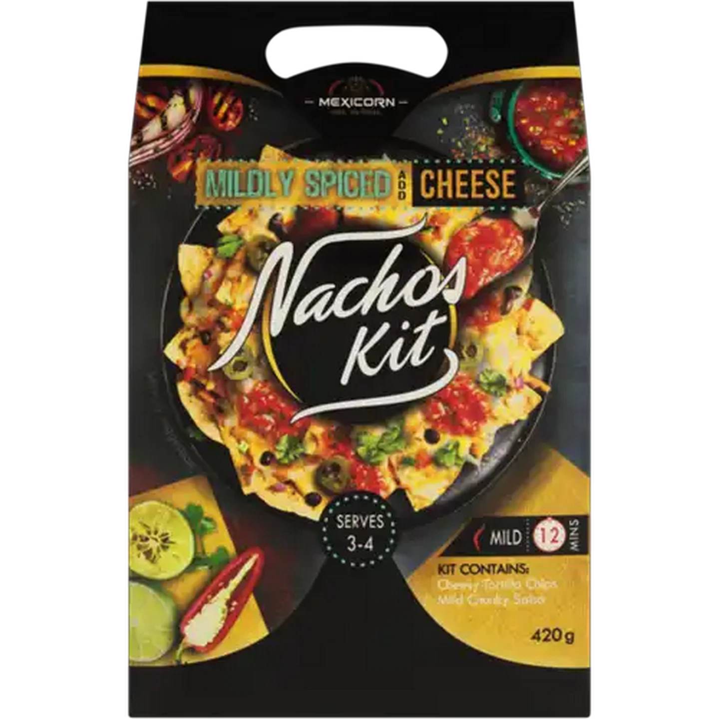 Image of Mexicorn Mildly Spiced Nachos Kit 420g