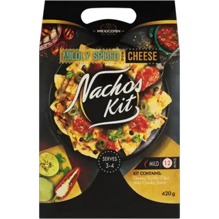 Mexicorn Mildly Spiced Nachos Kit 420g