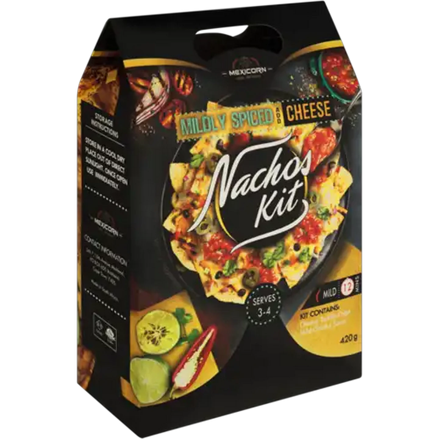 Image of Mexicorn Mildly Spiced Nachos Kit 420g