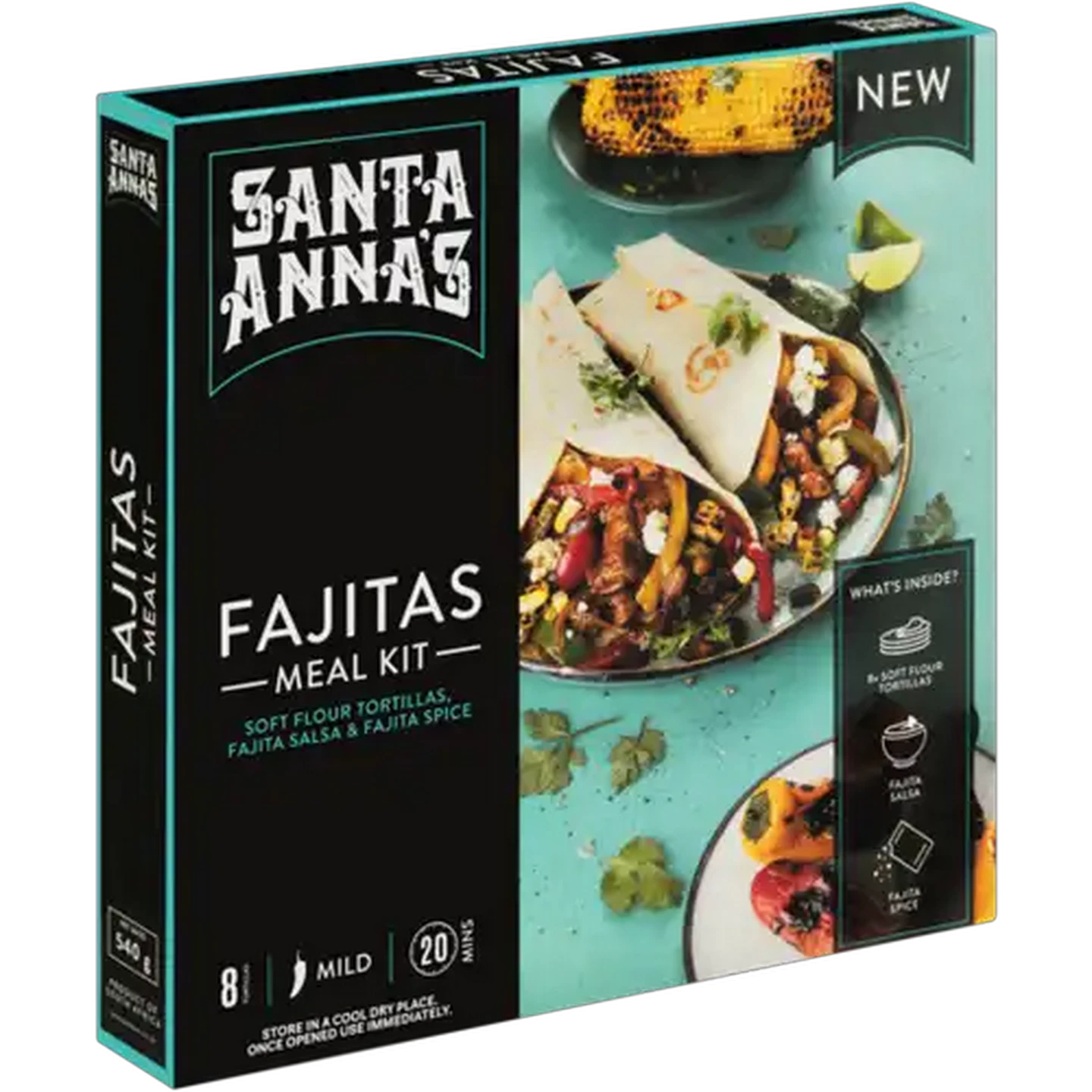 Image of Santa Anna's Mild Fajitas Meal Kit 540g