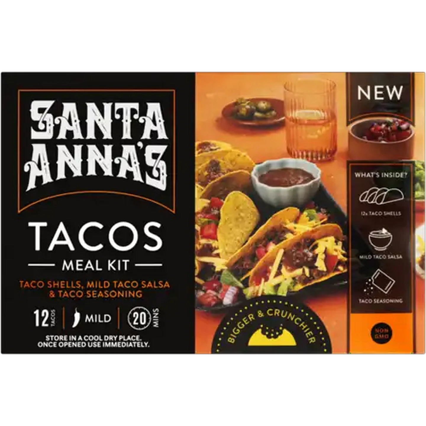 Image of Santa Anna's Mild Tacos Meal Kit 410g