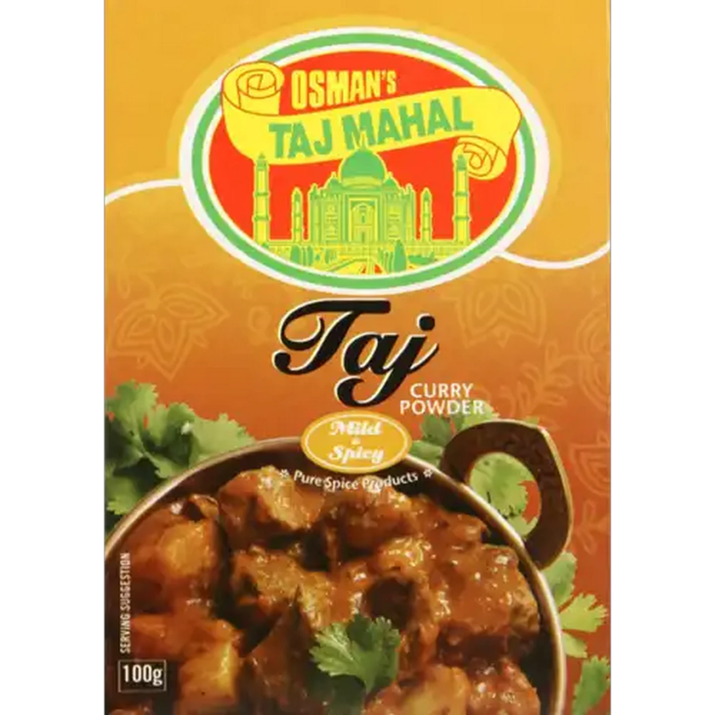 Image of Osman's Taj Mahal Mild & Spicy Curry Powder 100g