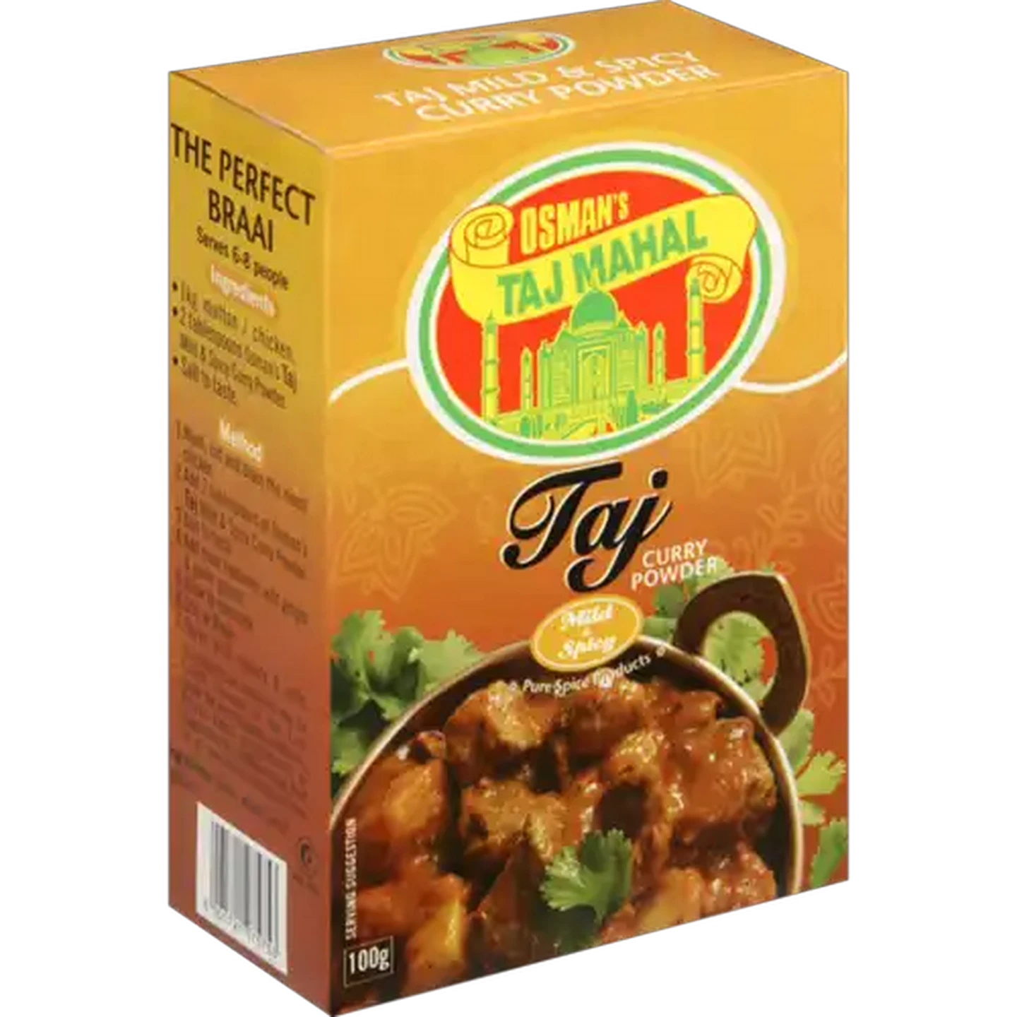 Image of Osman's Taj Mahal Mild & Spicy Curry Powder 100g