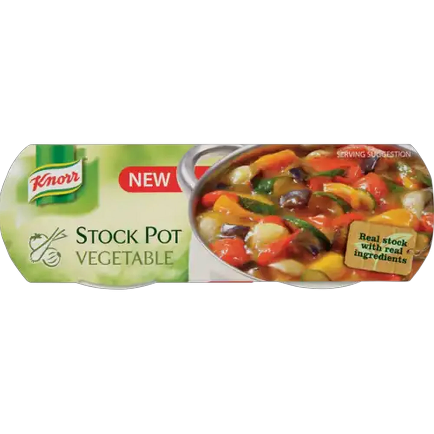 Image of Knorr Vegetable Stock Pot 2 Pack