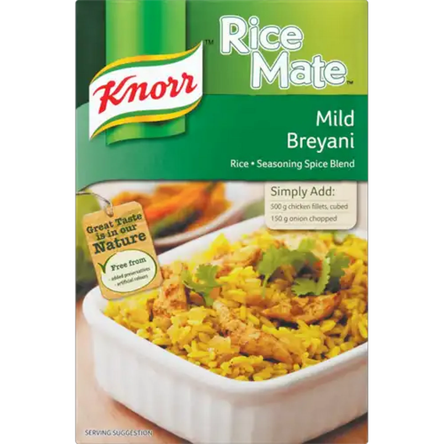 Image of Knorr Rice Mate Mild Breyani Kit 273g