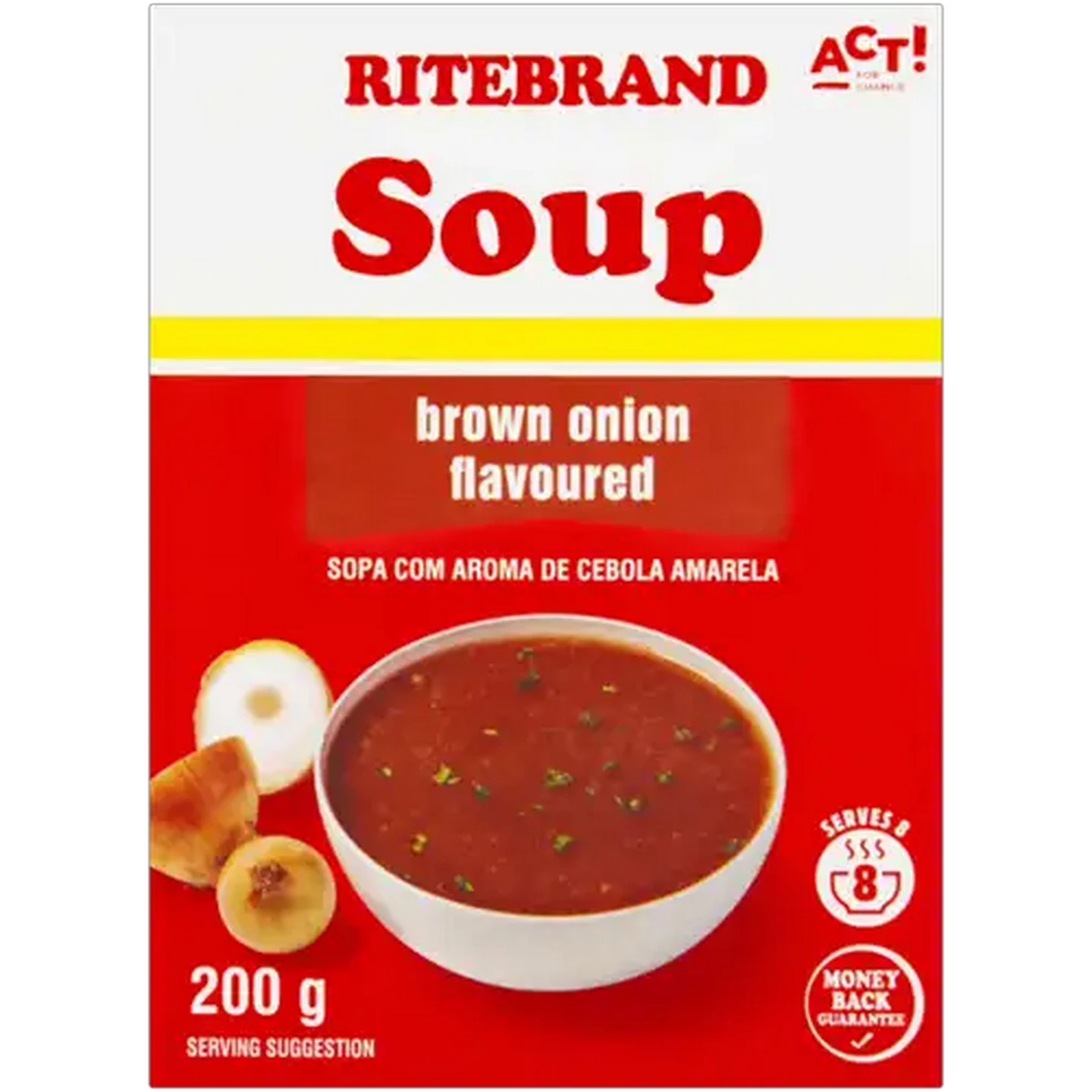 Image of Ritebrand Brown Onion Flavoured Soup 200g