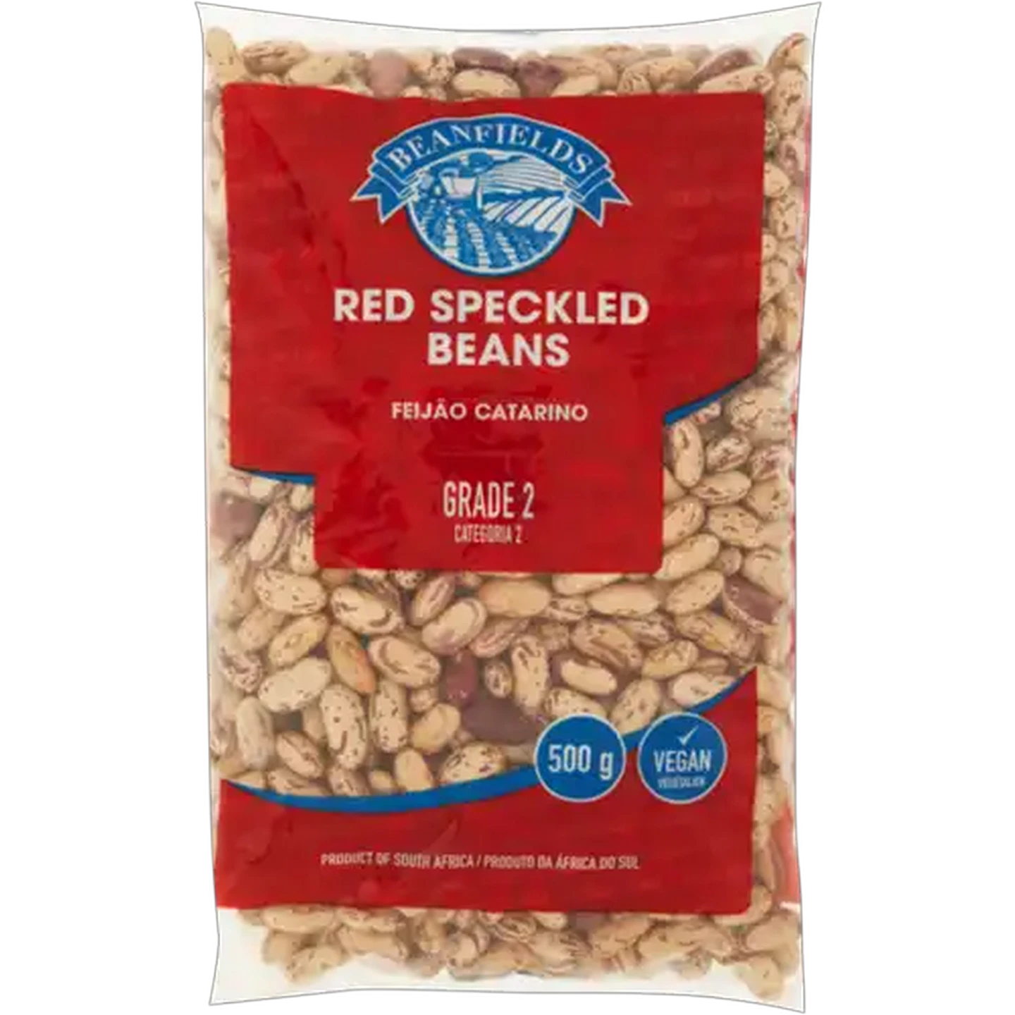 Image of Beanfields Red Speckled Beans 500g