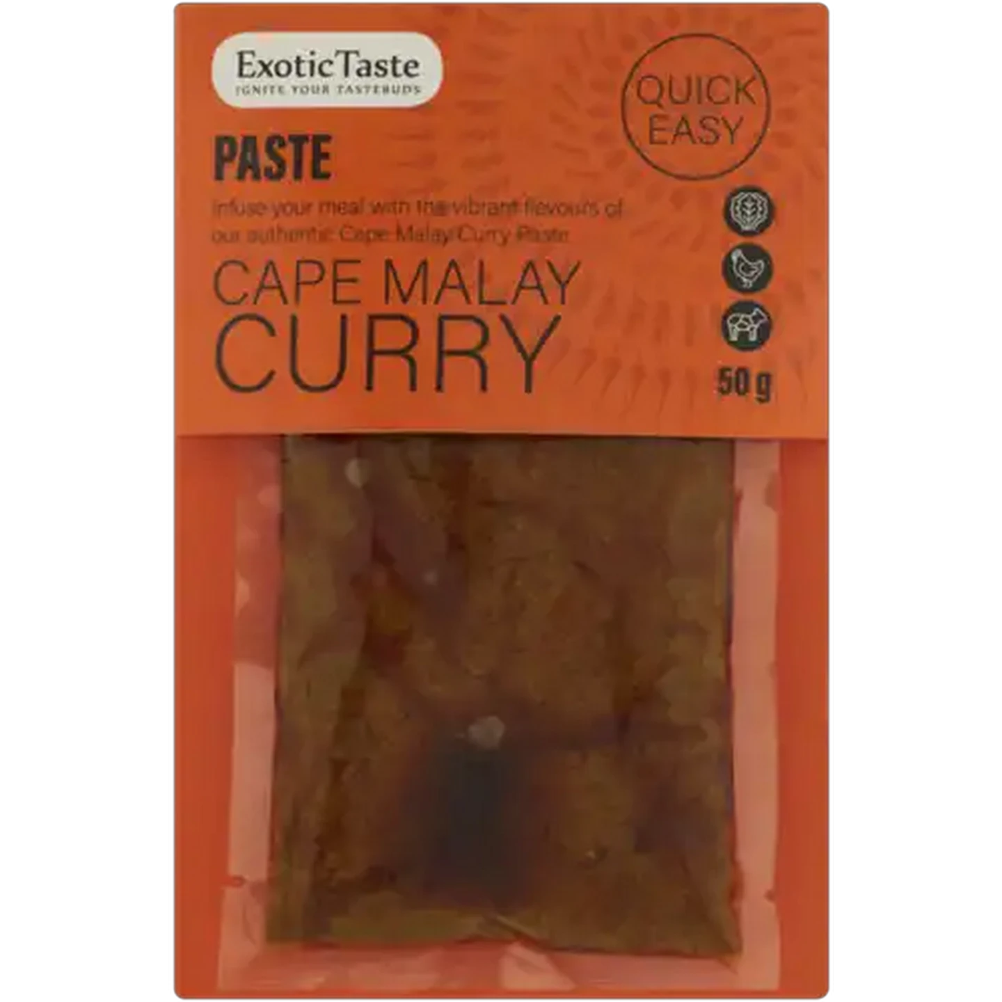 Image of Exotic Taste Cape Malay Curry Paste 50g