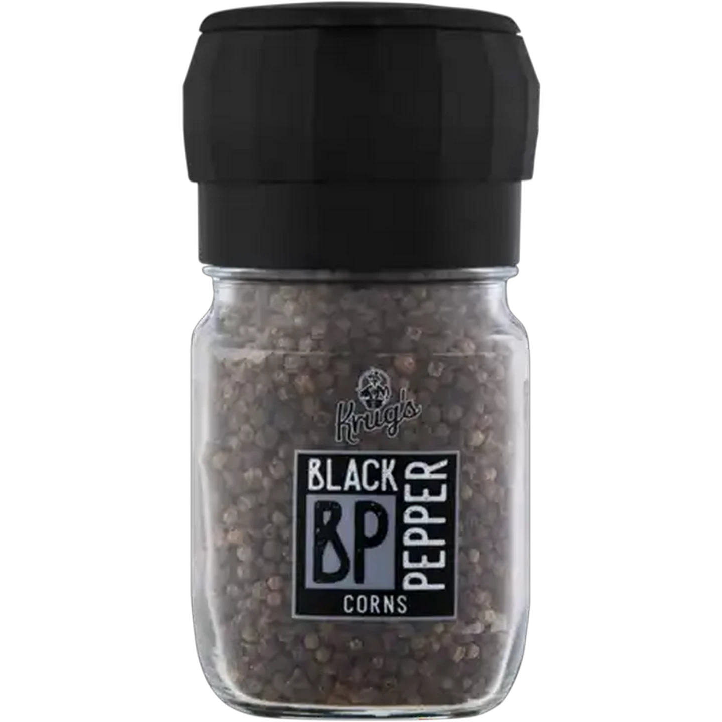 Image of Krug's Black Peppercorns Grinder 150g