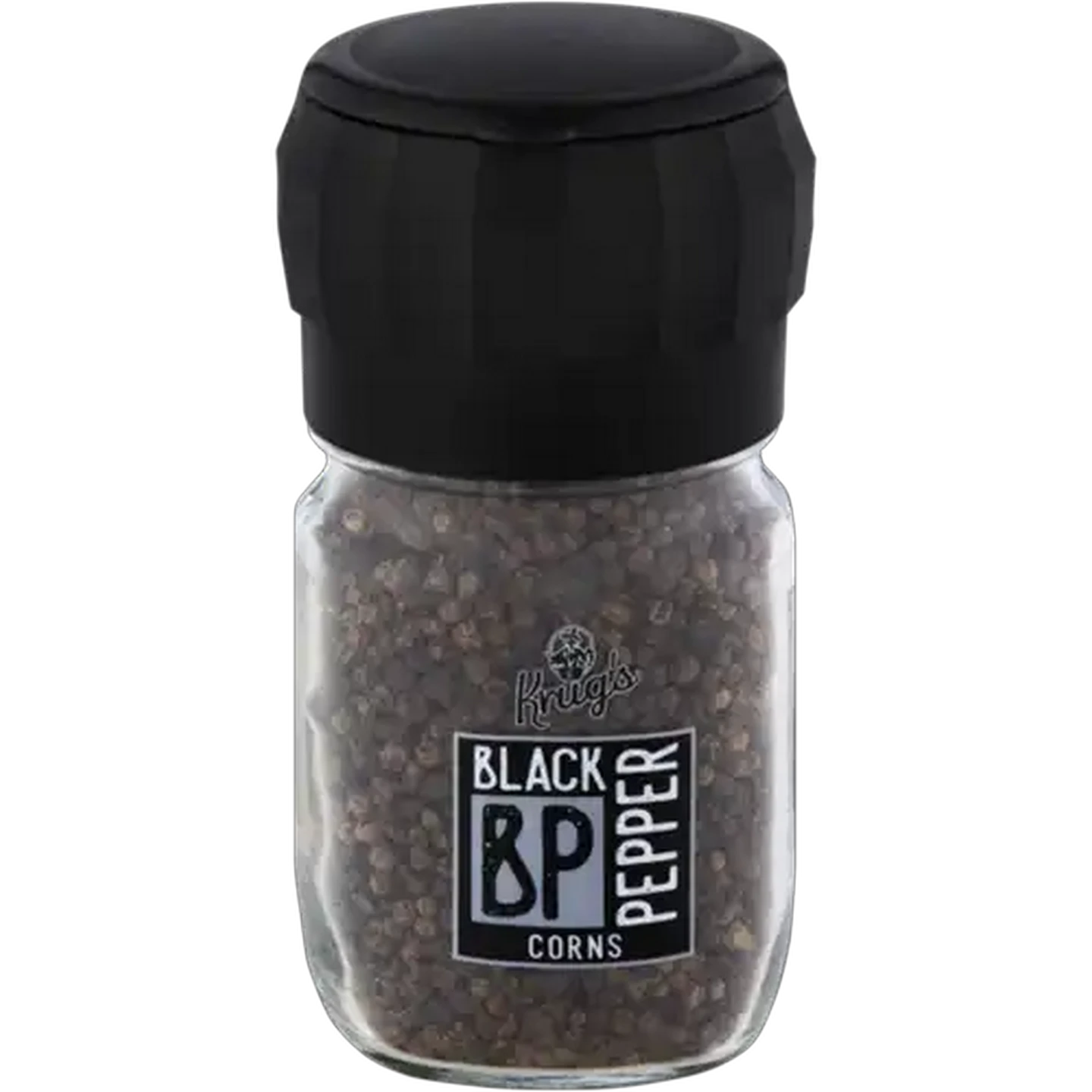 Image of Krug's Black Peppercorns Grinder 150g