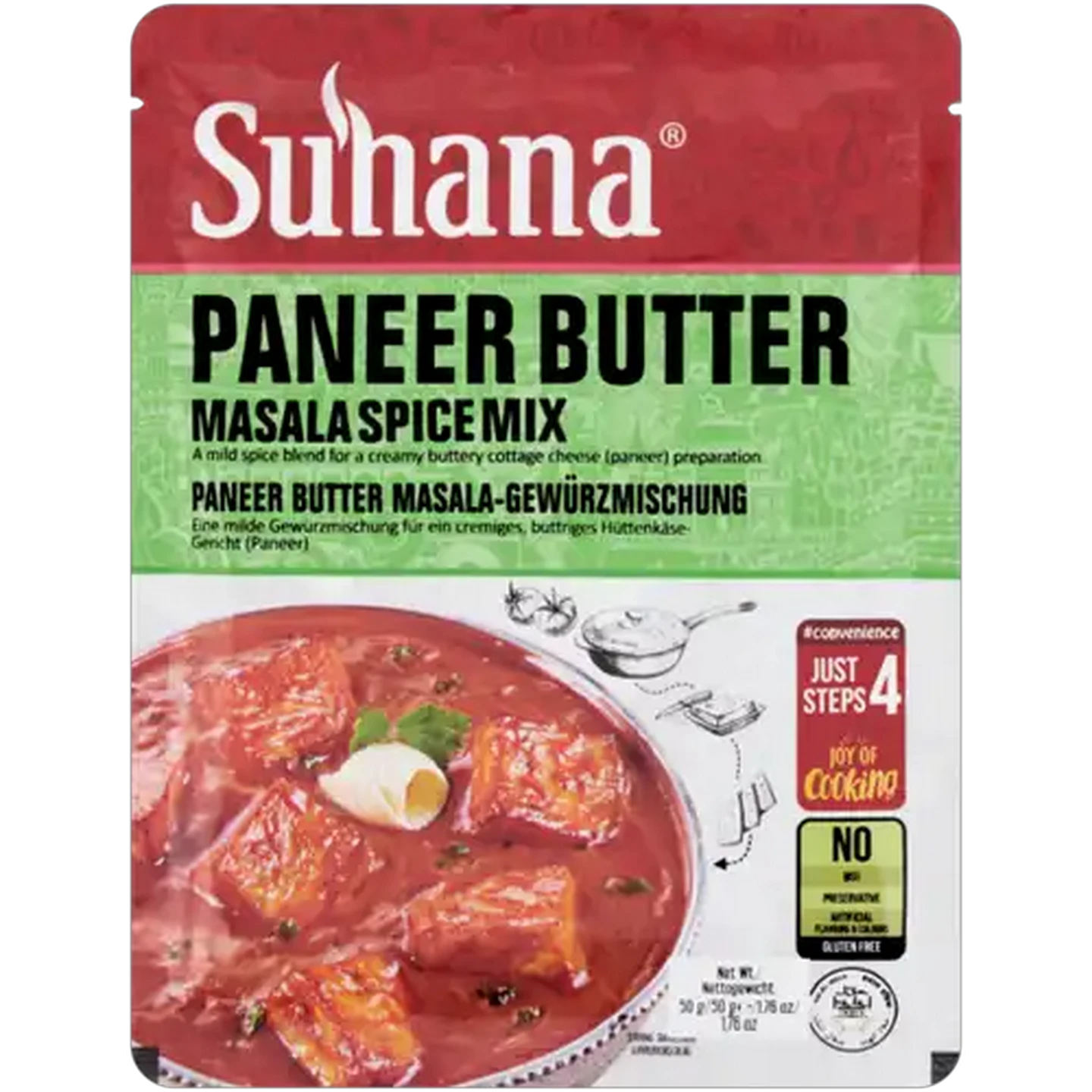 Image of Suhana Paneer Butter Masala Spice Mix 50g