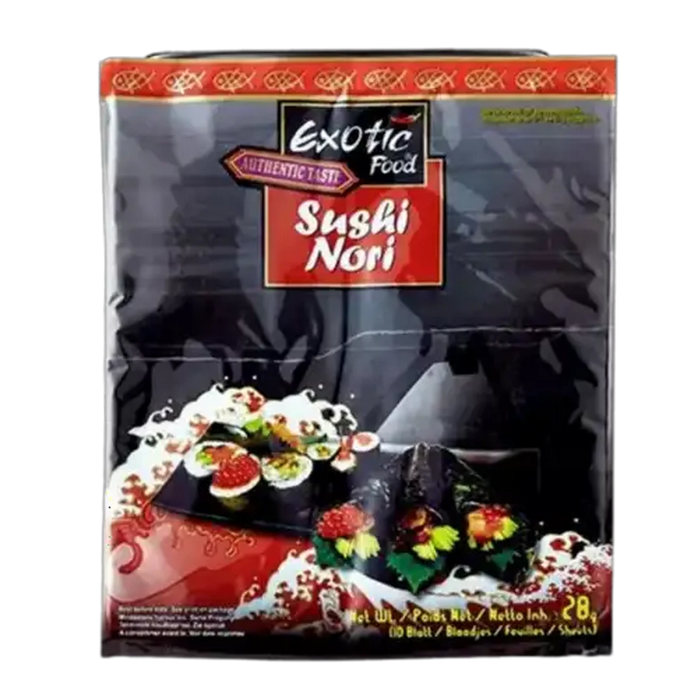 Image of Exotic Food Sushi Nori Seaweed 10 Pack