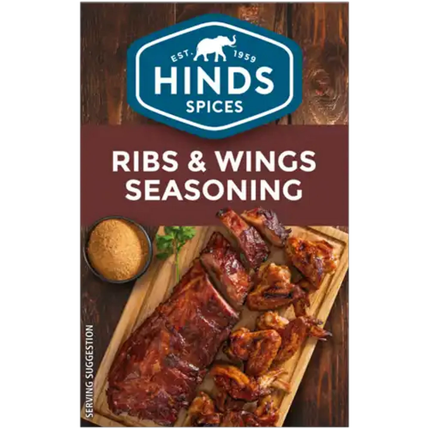 Image of Hinds Spices Ribs & Wings Seasoning 80g