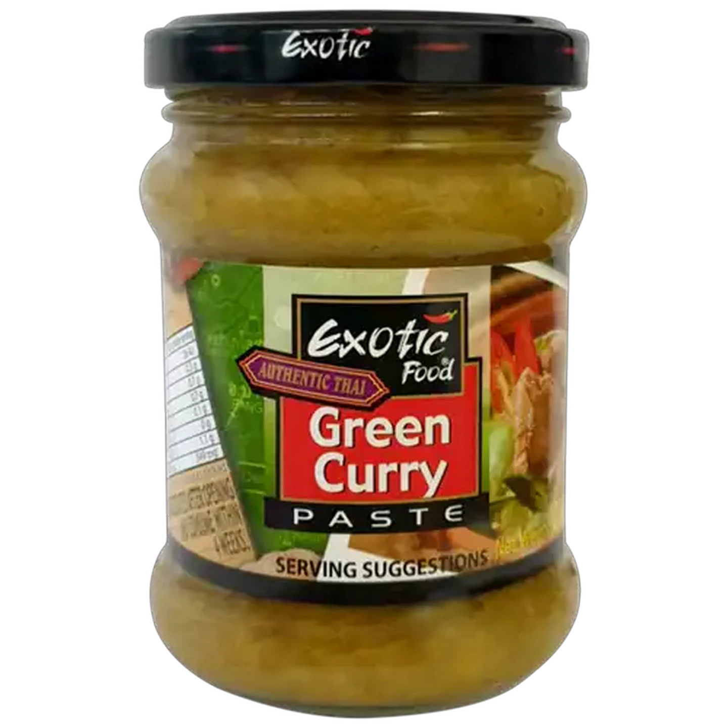 Image of Exotic Food Green Curry Paste 220g